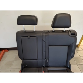 2021 Volkswagen Atlas Rear Second Row Split Seat w/Headrest Black Leather OEM