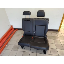 2021 Volkswagen Atlas Rear Second Row Split Seat w/Headrest Black Leather OEM