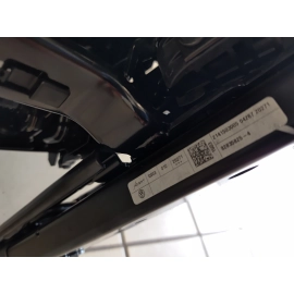 2021 Volkswagen Atlas Rear Second Row Split Seat w/Headrest Black Leather OEM