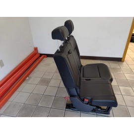 2021 Volkswagen Atlas Rear Second Row Split Seat w/Headrest Black Leather OEM