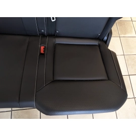 2021 Volkswagen Atlas Rear Second Row Split Seat w/Headrest Black Leather OEM