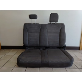 2017-2018 Ford F-150 Rear Second Row Split Seat w/Headrest Cloth Gray OEM