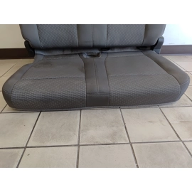 2017-2018 Ford F-150 Rear Second Row Split Seat w/Headrest Cloth Gray OEM