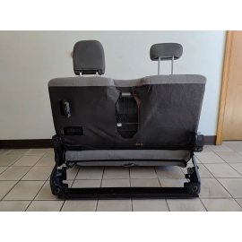 2017-2018 Ford F-150 Rear Second Row Split Seat w/Headrest Cloth Gray OEM