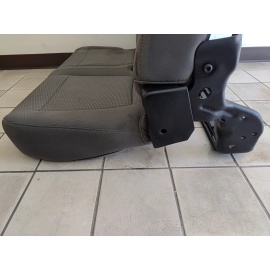 2017-2018 Ford F-150 Rear Second Row Split Seat w/Headrest Cloth Gray OEM