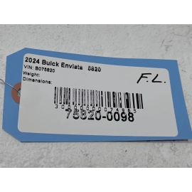 2024-2025 BUICK ENVISTA FRONT LEFT DRIVER SIDE EXTERIOR DOOR HANDLE BLACK OEM