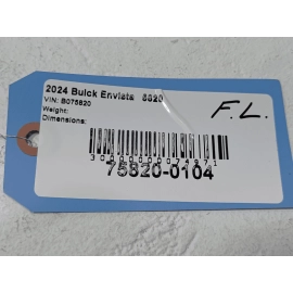 2024 BUICK ENVISTA WINDSHIELD FRONT DRIVER SIDE A PILLAR TRIM COVER SPEAKER OEM