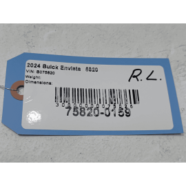 2024-2025 BUICK ENVISTA REAR LEFT DRIVER SIDE DOOR WINDOW BELT MOLDING OEM