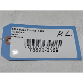 2024-2025 BUICK ENVISTA REAR LEFT DRIVER SIDE DOOR WINDOW BELT MOLDING OEM