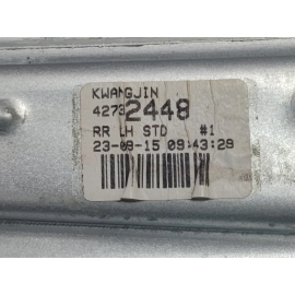 2024-2025 BUICK ENVISTA REAR LEFT DRIVER SIDE DOOR WINDOW REGULATOR W/ MOTOR OEM