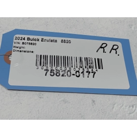 2024-2025  BUICK ENVISTA REAR RIGHT PASSENGER SIDE DOOR WINDOW BELT MOLDING OEM