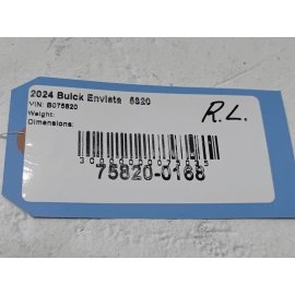 2024-2025 BUICK ENVISTA REAR LEFT SIDE OUTSIDE DOOR HANDLE BLACK GB0 OEM