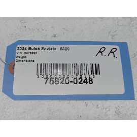 BUICK ENVISTA 2024-2025 REAR BUMPER PASSENGER SIDE MOUNT SUPPORT BRACKET OEM