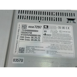 2024-2025 Buick Envista Stereo Radio Receiver OEM