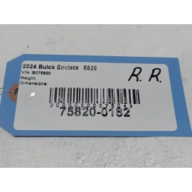 2024 BUICK ENVISTA REAR PASSENGER SIDE DOOR LOWER WHEEL ARCH FLARE MOLDING OEM