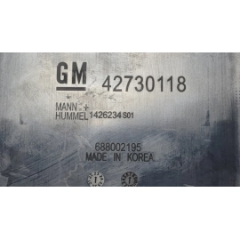 2024-2025 BUICK ENVISTA 1.2L ENGINE AIR CLEANER OUTLET REAR DUCT OEM