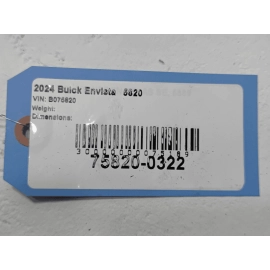 2024-25 BUICK ENVISTA REAR DOOR TRUNK LIFTGATE TAILGATE W/ GLASS BLACK *GB0* OEM