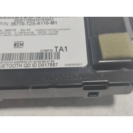 2016-2017 Acura MDX Bluetooth Communication Computer Control Module Unit OEM