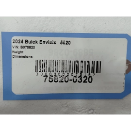 2024 BUICK ENVISTA WHOLE FLOOR CARPET MAT LINER COVER *JET BLACK* OEM