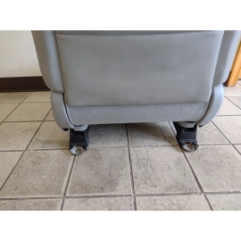 2017 ACURA MDX FRONT LEFT DRIVER SIDE SEAT GRAY LEATHER OEM