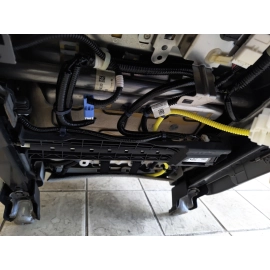 2017 ACURA MDX FRONT LEFT DRIVER SIDE SEAT GRAY LEATHER OEM