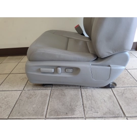 2017 ACURA MDX FRONT LEFT DRIVER SIDE SEAT GRAY LEATHER OEM