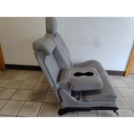 2014-2020 ACURA MDX REAR 2ND ROW LEFT DRIVER SIDE SEAT GRAY LEATHER OEM 2014-2020 ACURA MDX REAR 2ND ROW LEFT DRIVER SIDE SEAT GRAY LEATHER OEM