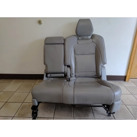 2014-2020 ACURA MDX REAR 2ND ROW LEFT DRIVER SIDE SEAT GRAY LEATHER OEM 2014-2020 ACURA MDX REAR 2ND ROW LEFT DRIVER SIDE SEAT GRAY LEATHER OEM