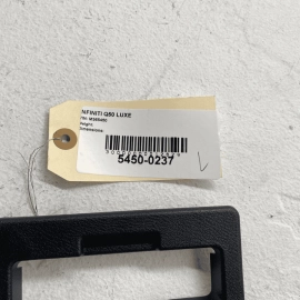 2014 - 2020 Infiniti Q50 Rear Seat Right or Left Striker Cover OEM