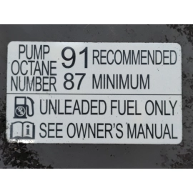 2014-2020 ACURA MDX FUEL GAS TANK FILLER DOOR LID FLAP COVER NH797M OEM 2014-2020 ACURA MDX FUEL GAS TANK FILLER DOOR LID FLAP COVER NH797M OEM
