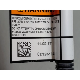 2014-20 Acura MDX Power Tailgate Liftgate Driver Side Lift Support Cylinder OEM