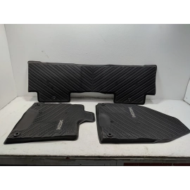 2017-2020 Acura MDX All Season 1 & 2 Row Rubber Floor Mats Set Of 3 Black OEM