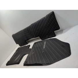 2017-2020 Acura MDX All Season 1 & 2 Row Rubber Floor Mats Set Of 3 Black OEM