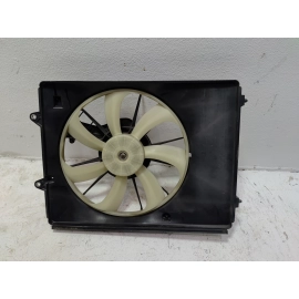 16-22 HONDA PILOT FRONT DRIVER SIDE RADIATOR COOLING FAN MOTOR & SHROUD OEM