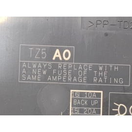 2017-2020 ACURA MDX RELAY FUSE BOX BLOCK UPPER COVER CAP LID OEM