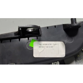 ACURA MDX REAR DRIVER SIDE INTERIOR DOOR PANEL ARMREST COVER GRAY OEM 2014-2020