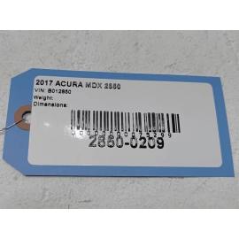 2017- 2020 ACURA MDX REAR TRUNK SUB WOOFER SUBWOOFER AUDIO SPEAKER OEM