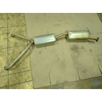 2017-2020 Acura MDX 3.5L Gas Exhaust System Muffler Resonator Tube Pipe OEM