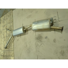 2017-2020 Acura MDX 3.5L Gas Exhaust System Muffler Resonator Tube Pipe OEM