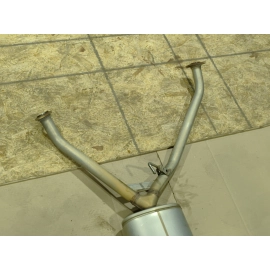 2017-2020 Acura MDX 3.5L Gas Exhaust System Muffler Resonator Tube Pipe OEM