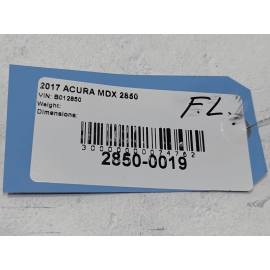 2014-2020 ACURA MDX FRONT LEFT DRIVER DOOR WINDOW BELT MOLDING OEM