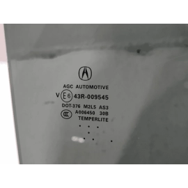 ACURA MDX REAR RIGHT PASSENGER SIDE DOOR WINDOW GLASS OEM 2014-2020