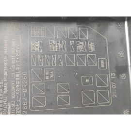 2019-2022 TOYOTA RAV4 ENGINE BAY PASSENGER SIDE FUSE RELAY BOX UPPER COVER OEM