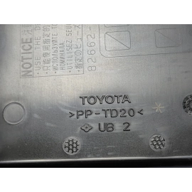 2019-2022 TOYOTA RAV4 ENGINE BAY PASSENGER SIDE FUSE RELAY BOX UPPER COVER OEM