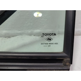 2019-2025 TOYOTA RAV4 FRONT LEFT DRIVER SIDE DOOR WINDOW CORNER FIXED GLASS OEM