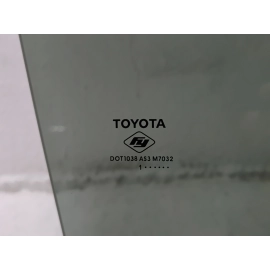 2019-2024 TOYOTA RAV4 REAR RIGHT PASSENGER SIDE DOOR WINDOW GLASS OEM