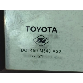 2019-2025 Toyota RAV4 Front Right Passenger Door Window Corner Fixed Glass OEM