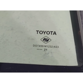 2019-2024 TOYOTA RAV4 REAR LEFT SIDE DOOR WINDOW CORNER VENT FIXED GLASS OEM