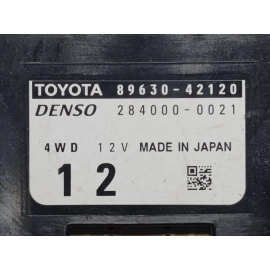 2021 TOYOTA RAV4 AWD TRANSFER CASE CONTROL MODULE OEM