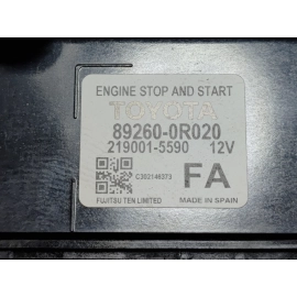 2019-22 TOYOTA RAV4 2.5L ENGINE STOP AND START COMPUTER CONTROL MODULE UNIT OEM
